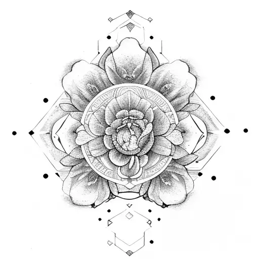 Gemini Sign And Peonies