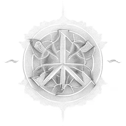 Vietnamese Peace Symbol