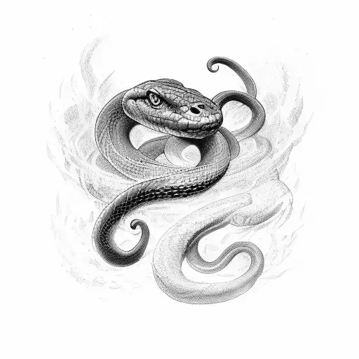 Archangel Michael Vs Two Headed Snake Left Arm Ober Shoulder