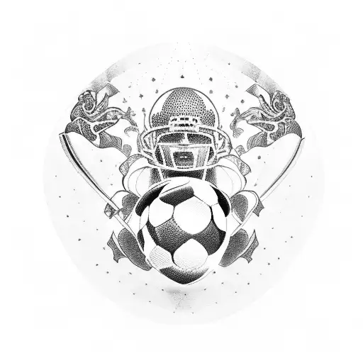 Football And Heart