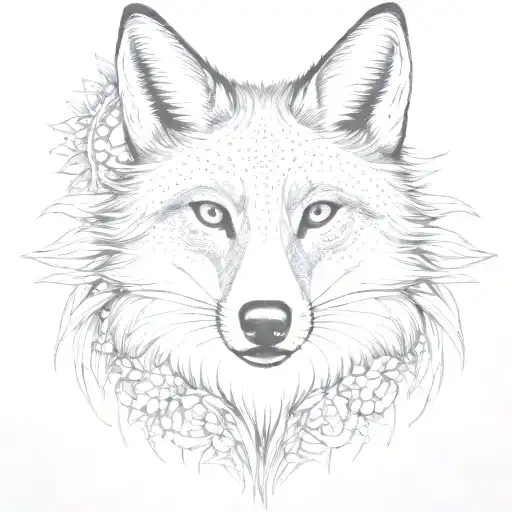 Coyote With Eidelweiss Eyes