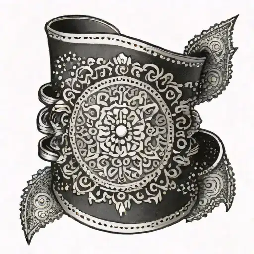 Create A Cuff Tattoo Inspired By Western Leather Tooling