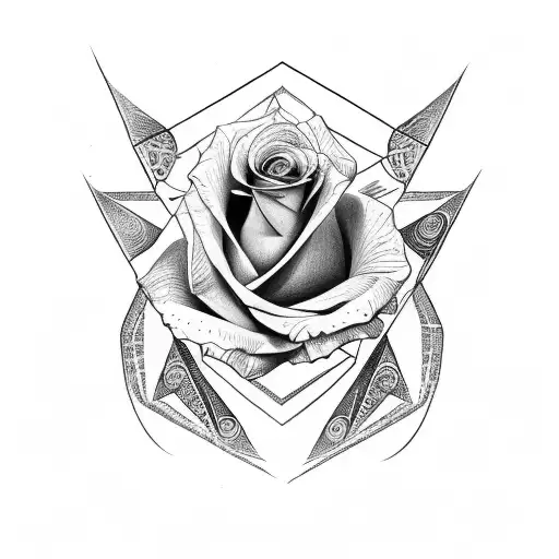 Illuminati With Rose