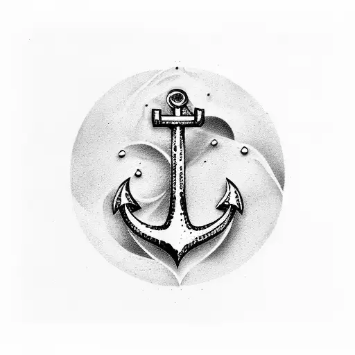 Anchor With And S In The Top