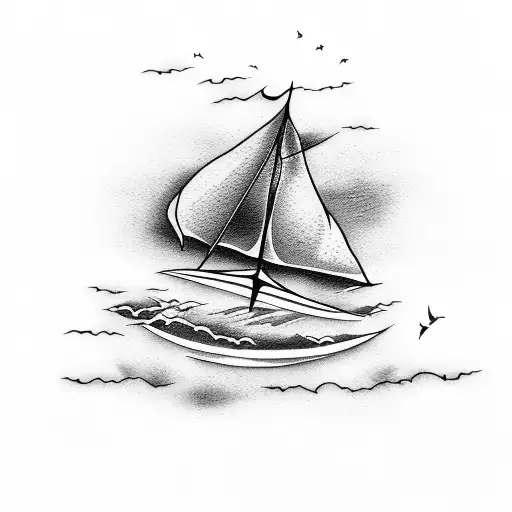 Airplane Sailboat Black Tip Shark Photography Diving Surfing