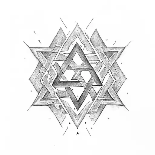 Israel Star Of David Withhebrew Wirting Saying Israel Lives Forever