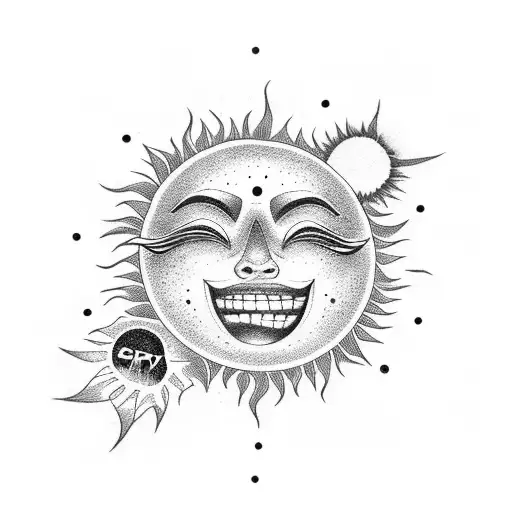 Sun Going Down With The Name Sandy Written On The Beach