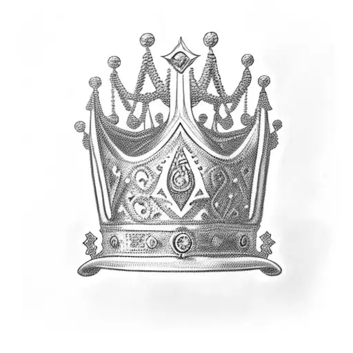 King's Crown With Rs
