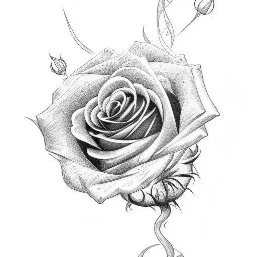 Rose With Birth Date