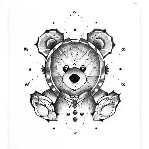 Gothic Teddy Bear