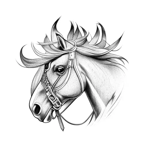 A Horse Saddle With Cactus In Background