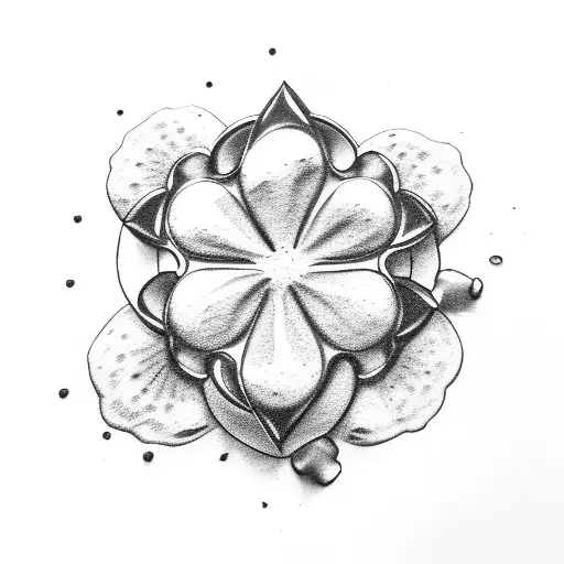 A Four-leaf Clover Made Of Cat Paws