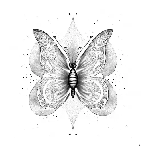 Butterfly Mother Doughter