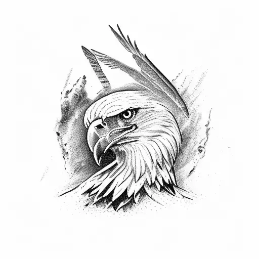 Eagle Killing A Seagul