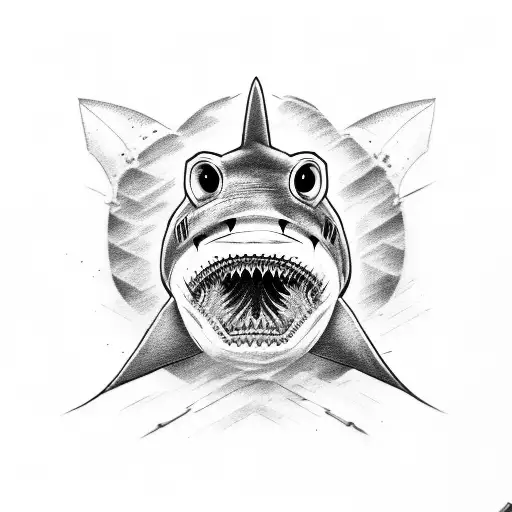 Shark And Zero Character