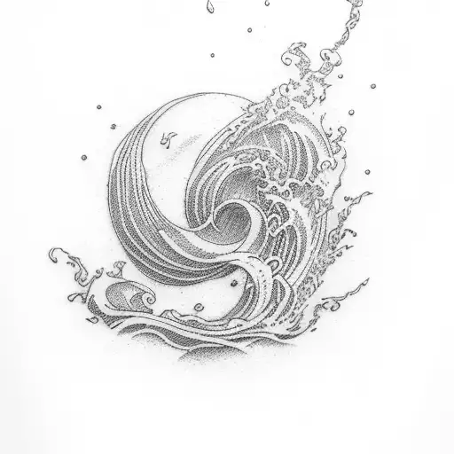 Flash Art Vintage Wave Color