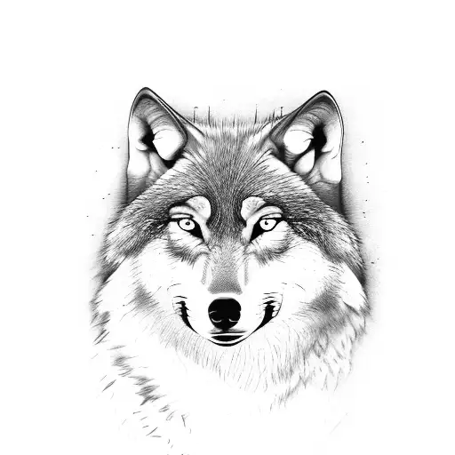 Wolf Realistic With Mauri Dtyle