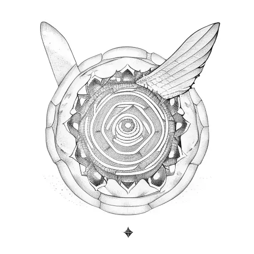 Star Tortoise On Hand