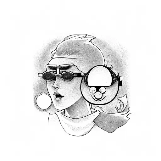 Mcnugget With Sun Glasses