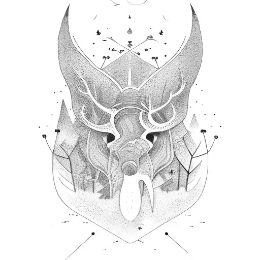 A Pack Of Motas Racing Through A Forest