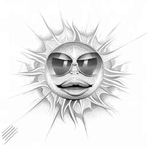 Nugget With Sun Glasses