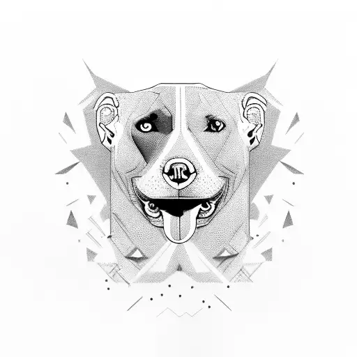 Pitbull With Pistol In His Mouth