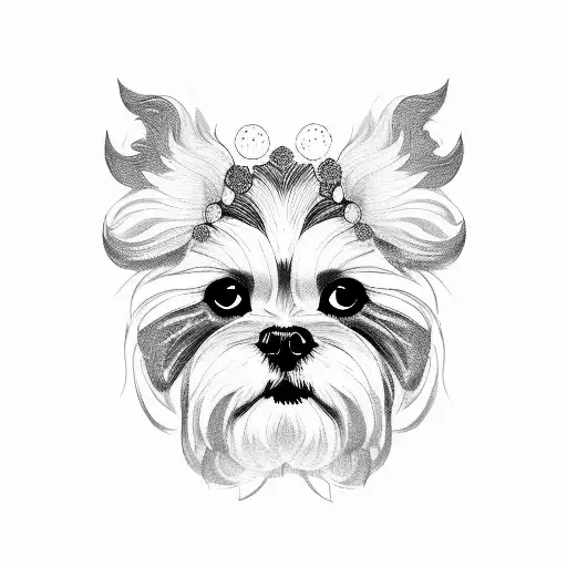 Semi Shihtzu Dog