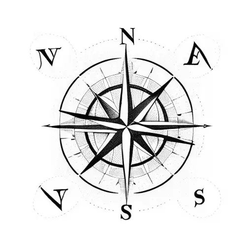 Compass Airplanes Flying In Different Directions Nurse