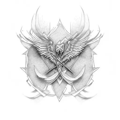 Ekg Line Donate Life Flag