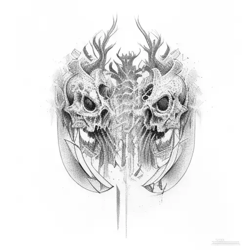 Black Viens Going From Chest Acroos Shoulder