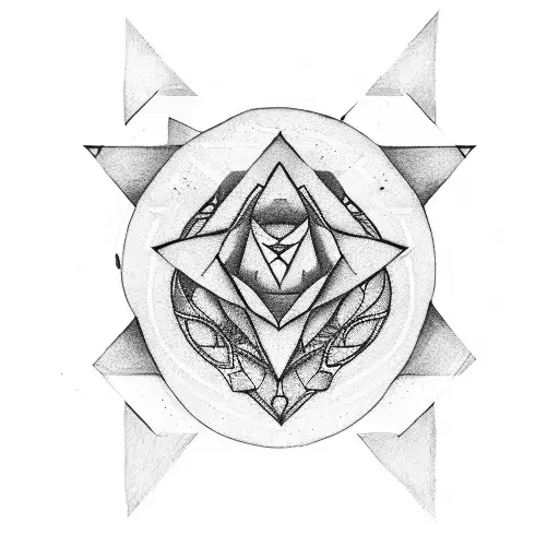 Peony Triangle Circle Arrow