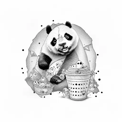 Panda Trash Polka