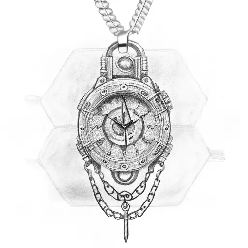 Chain Bracelet With Airplane Pendant