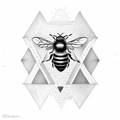 Bee On Marijuana Flower