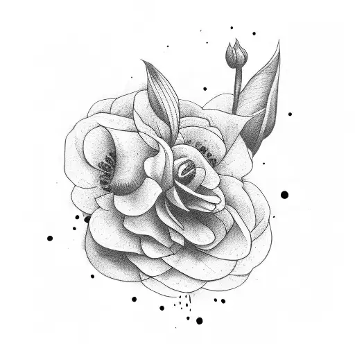 Flower Eaten By Black Goo