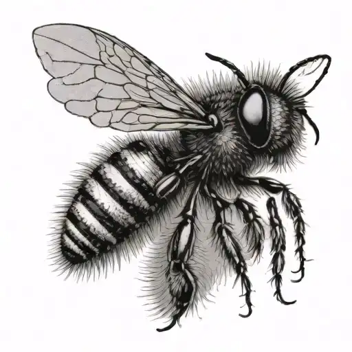 Bee Dotwork