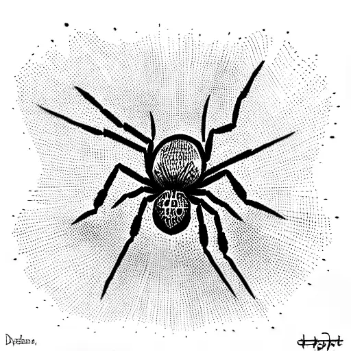 Spider In Underground Style