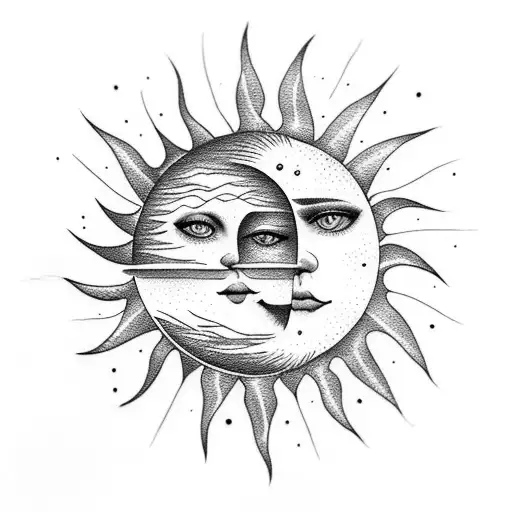Kids Name With Moon And Sun
