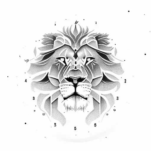 Lion With Stopwatch