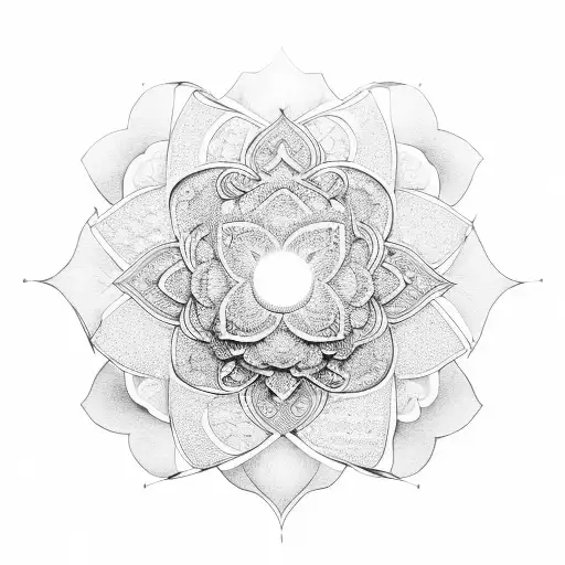 Fleur De Lotus Yin Yang