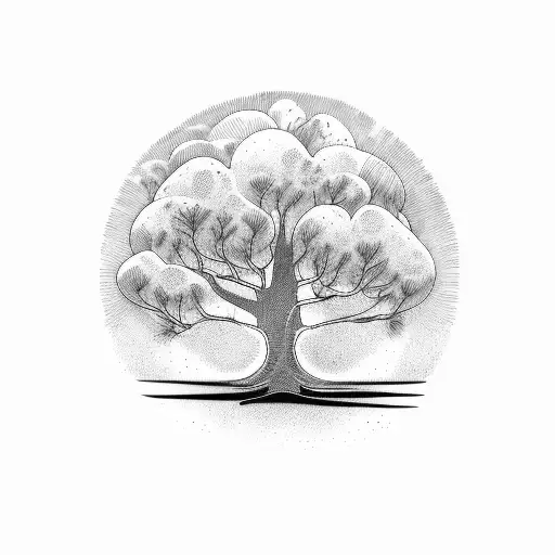 Line Work Tree With These Words In Emmet Zach Lucy