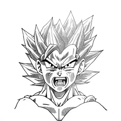 Goku And Vegeta Fusion