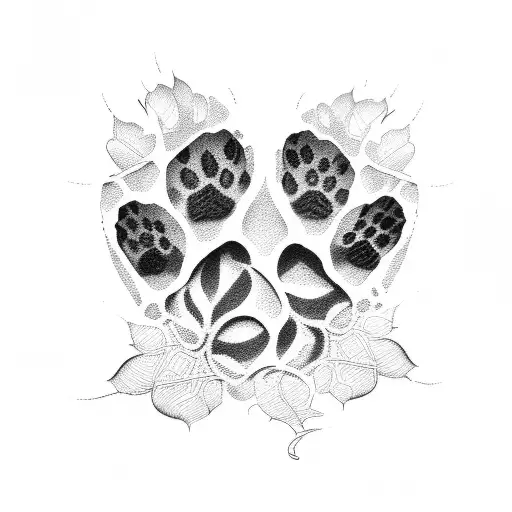 Paw Print Vine