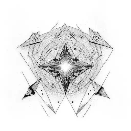 Shoulder Tattoo Something To Do With Space And Stars