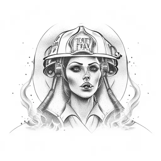 Firefighter Female Sexy