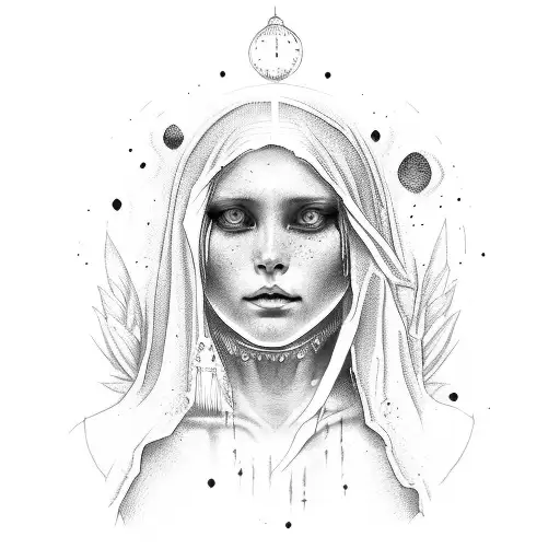 Mary Magdalene Crying Blood