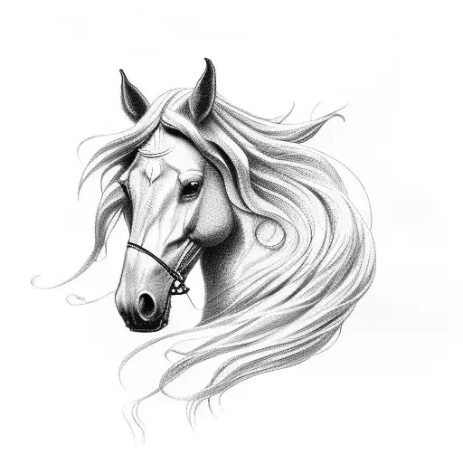 Godness Libertas On A Horse