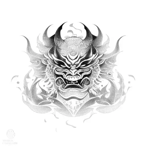 Yokai Demon Mask
