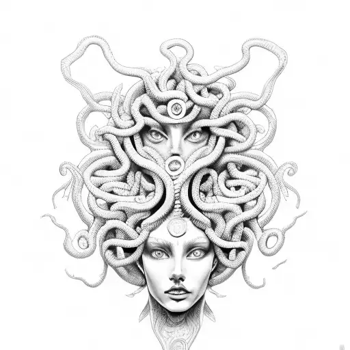 Medusa With A Modern Twist