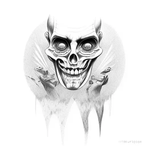 The Evil Spirit Leaving The Body